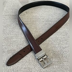 Vegan Leather Reversible Belt 50‎